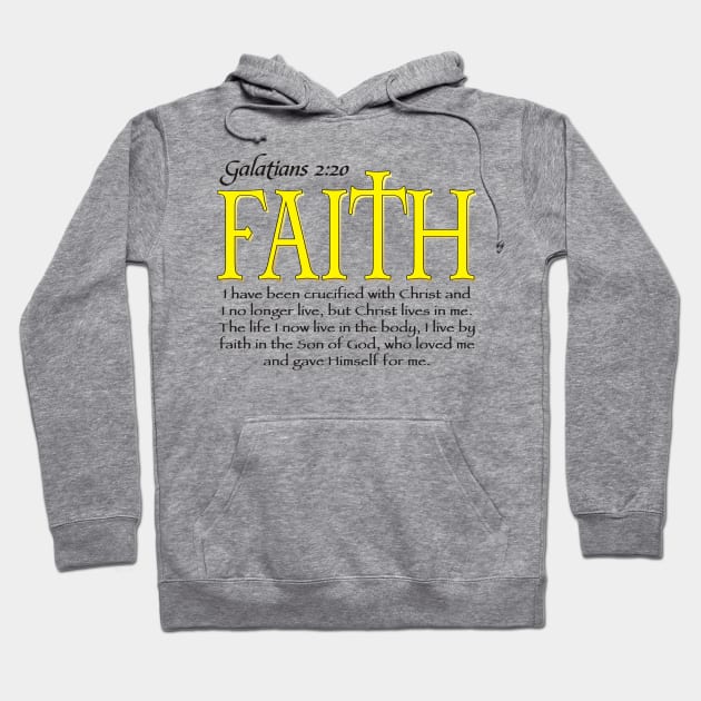 FAITH Hoodie by Flabbart